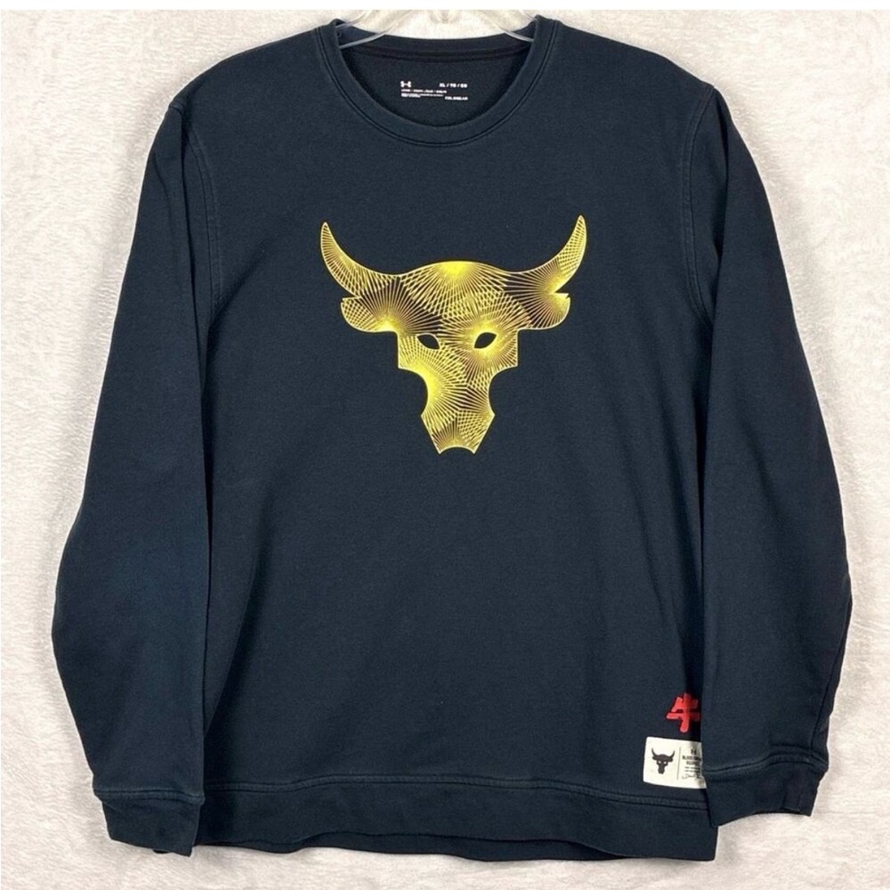 Under Armour RARE Project Rock CNY Brahma  Bull Sweatshirt Men’s M